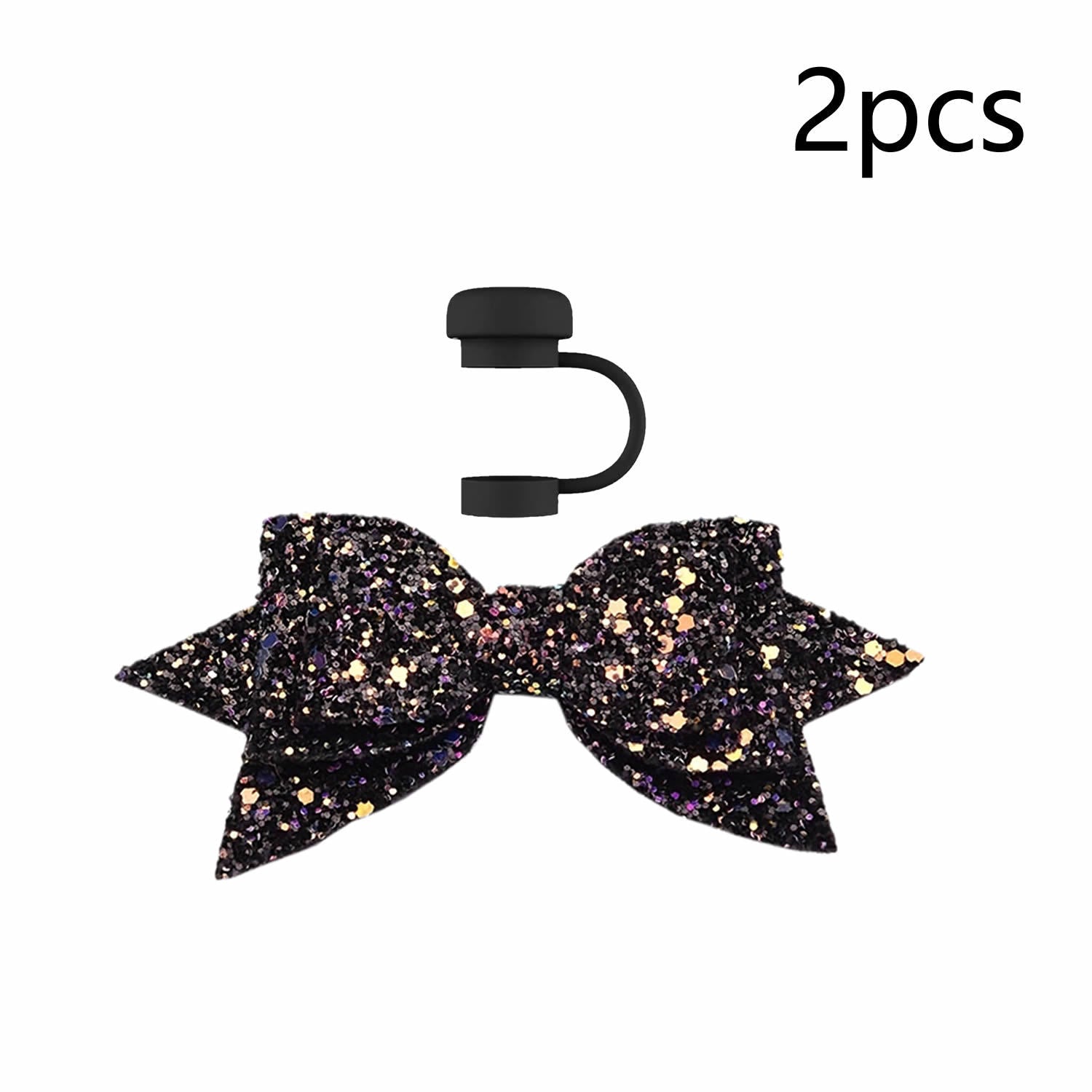 Wholesale 5pcs Ice Cup Bow Straw Hat